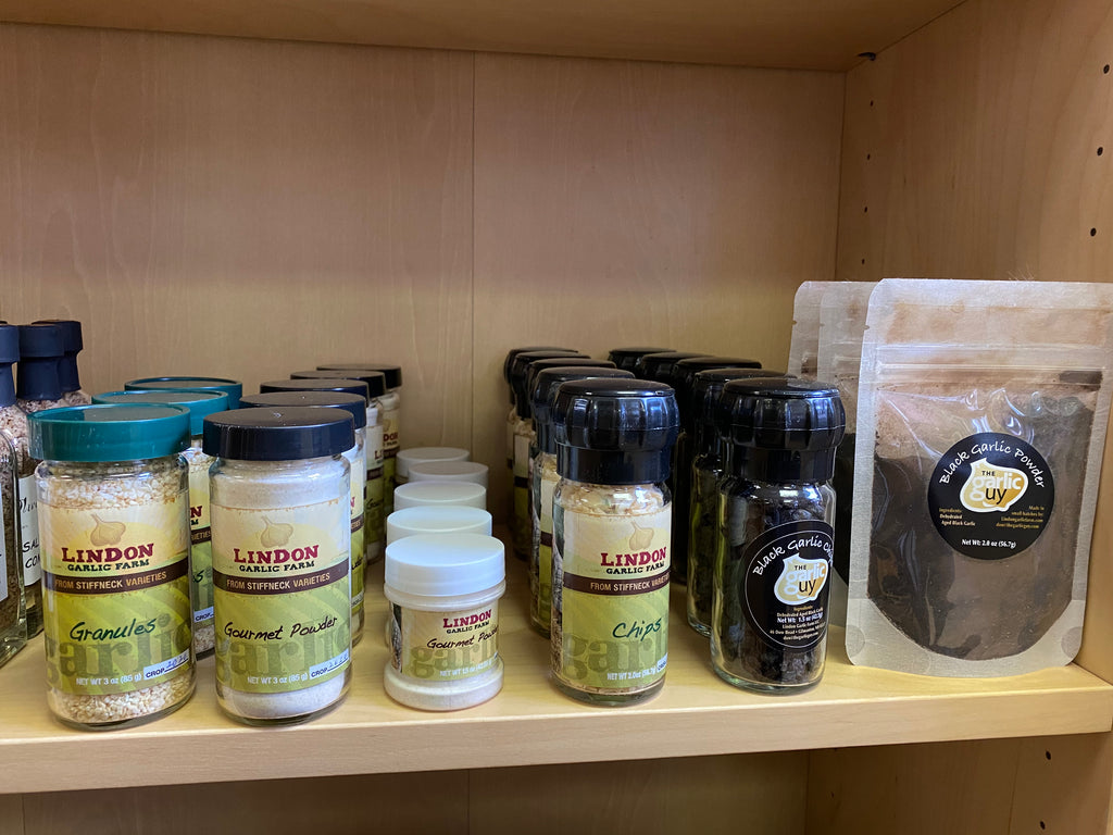 Celeste Oliva is now carrying Lindon Garlic