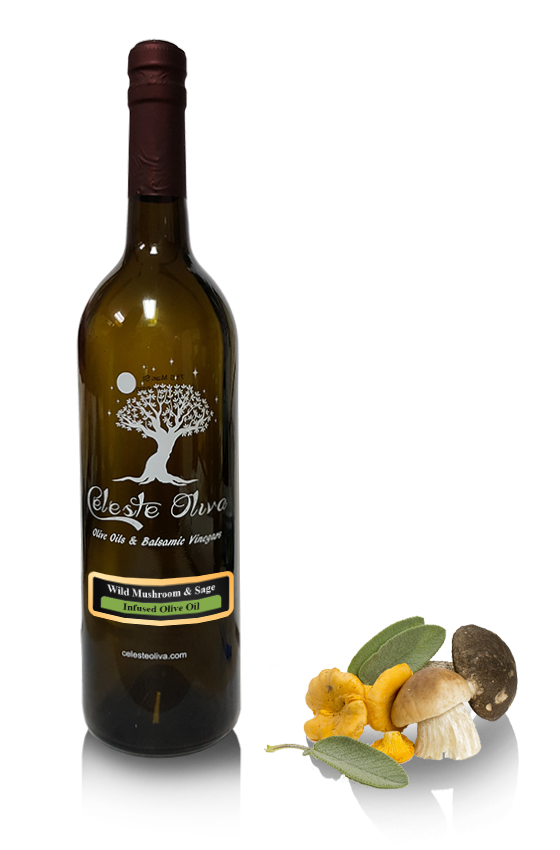 Wild Mushroom & Sage Infused Olive Oil