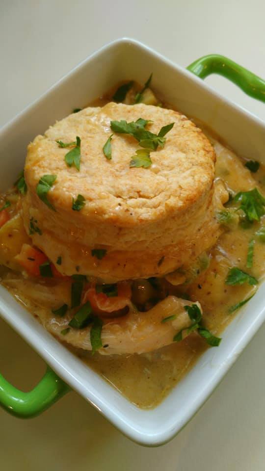 Mushroom-Sage Infused Chicken Pot Pie