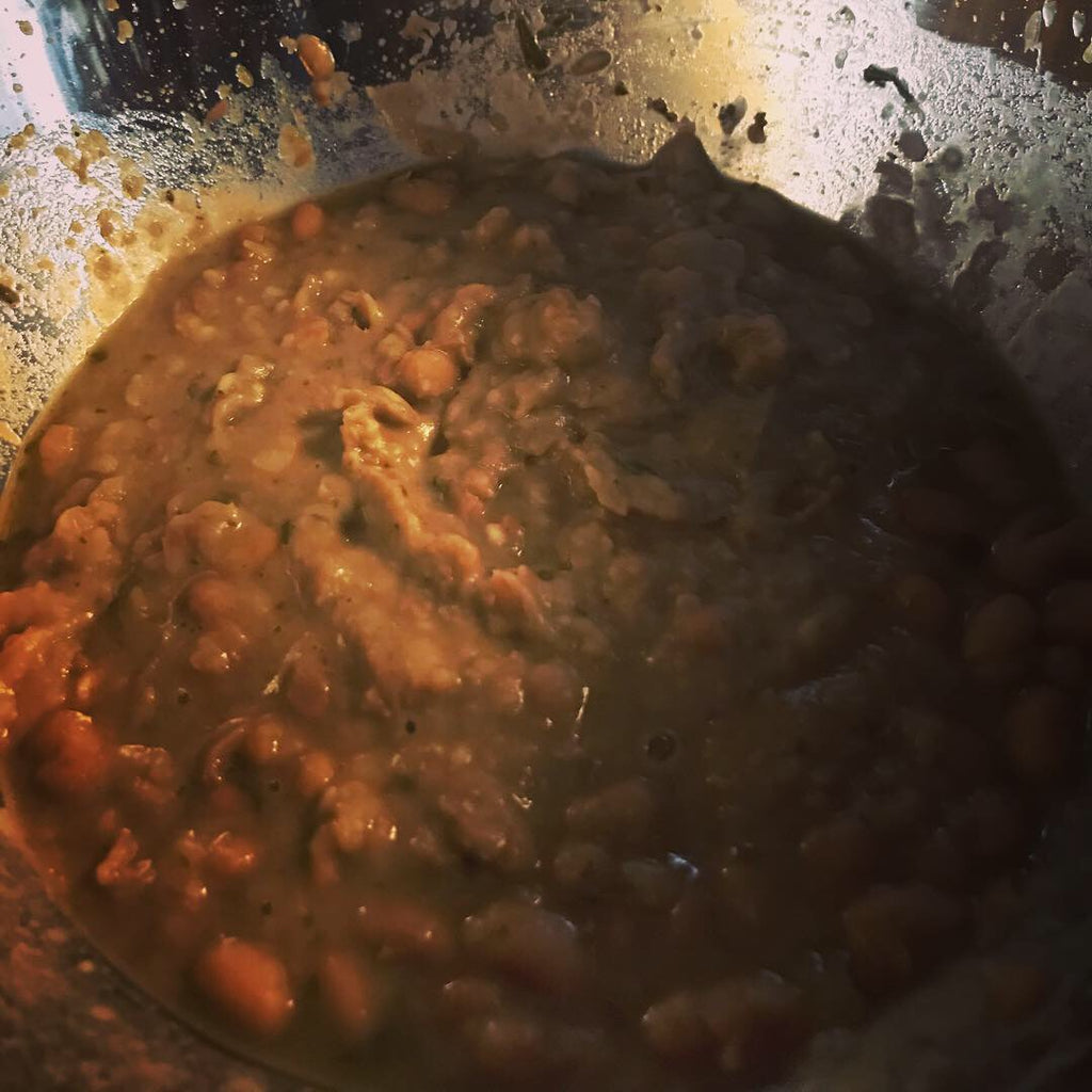 Instant Pot Re-Fried Beans (healthy recipe)