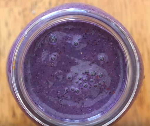 Chia, Blueberry & High Polyphenol (antioxidants) Ultra Premium Extra Virgin Olive Oil Smoothie